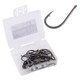 10# 30 PCS (Single Box) Carbon Steel Fish Barbed Hook Fishing Hooks without Hole