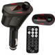 Car MP3 Player Wireless FM Transmitter with Remote Control and 1.1 inch Screen, Support USB and SD / MMC Card Slot