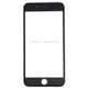 2 in 1 for iPhone 7 Plus (Original Front Screen Outer Glass Lens + Original Frame)(Black)