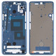 Front Housing LCD Frame Bezel Plate for LG G7 ThinQ / G710 (Blue)