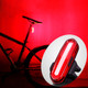 AQY-096 IPX4 Detachable USB Rechargeable Single Color LED Bike Taillight (Red)