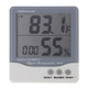 THC-08 Outdoor / Indoor LCD Digital Electronic Thermometer Hygrometer Alarm Clock(Grey)