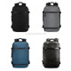 Ozuko 8983 Large Capacity Waterproof Travel Outdoor USB Shoulder Backpack 20 Inch(Blue)
