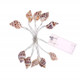 Home Interior Decoration Atmosphere String Lights LED Conch Decorative Lantern, Specification:1m 10 LEDs Battery Case