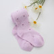 Children Mesh Thin Dance Socks Girls Small Fresh Cotton Pantyhose, Size:21/23(Purple)