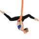 Household Handstand Elastic Stretching Rope Aerial Yoga Hammock Set(Orange)
