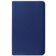 Litchi Texture Horizontal Flip Solid Color Leather Case with 360 Degrees Rotation Holder for Galaxy Tab E 9.6 / T560 / T561(Dark Blue)