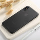 For   iPhone X / XS   Ultra-thin Frosted PP Protective Back Cover Case(Black)
