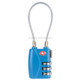 JASIT TSA719 Zinc Alloy 3-Digit Password TSA Lock Travel Luggage Padlock(Blue)