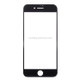 Front Screen Outer Glass Lens for iPhone 8(Black)