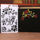 2 PCS Children Painting Theme Template Ruler Tool Hollow Drawing Board, Pattern Random Delivery