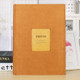 4R 6 inch 300 Sheet Photos 50 Pages Flannel Interstitial Album Creative Christmas Gift Postcard Storage Album(Orange)
