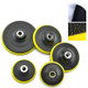 5 PCS Polishing Disc Self-adhesive Sponge Disc Pneumatic Sandpaper Suction Cup, Size:80mm M10