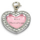 Pet Dog Identification Metal Tag Pendant(Heart-shaped)