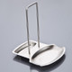 Stainless Steel Pan Pot Rack Cover Lid Rest Stand Spoon Holder Home Kitchen Accessories