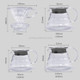 Heat-resistant Hand-made Coffee Glass Pot Cloud Coffee Sharing Pot, Specification:600ml Glass Pot