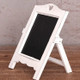 Multifunctional Wooden Desktop Memo Message Blackboard, Size:35×20×12cm(White)