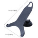 360 Degree Rotation Double-used Suction Cup Holder / Rear Seat Holder, For iPad Air / Air 2(Black)