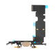 Charging Port Flex Cable for iPhone 8 Plus (Gold)