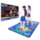 HD Wireless Double PVC Dancing Blanket TV Computer Dual-use Somatosensory Dancing Machine(Blue)