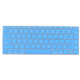 Soft 12 inch Silicone Keyboard Protective Cover Skin for new MacBook, American Version(Blue)