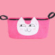 Stroller Bag Storage Bag Large Space Baby Stroller Hook Storage Bag, Style:Pink kitten