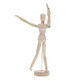 Wooden Puppet Toy Humanoid Art Sketch Model Joint Doll, Size:5.5 Inch