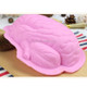 Human Brain Shape Silicone Baking Halloween Cake Mold Pudding Dessert Mold(Pink)