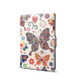 Colors Butterfly Print Horizontal Flip PU Leather Protective Case for Amazon Kindle Paperwhite 1 & 2 & 3 with Sleep / Wake-up