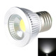 E27 5W 475LM LED Spotlight Lamp, 1 COB LED, White Light, 6000-6500K, AC 85-265V, Silver Cover
