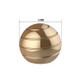 Fully Disassembled Rotating Tabletop Ball Decompression Gyroscope Tabletop Toy, Specification:Diameter 55mm(Gold)