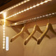 USB Intelligent Sensor LED Strip Light Night Light for TV, Closet, Wardrobe, Stairs, Door, Length:1m