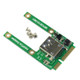 Mini PCI-E Card Slot Expansion MPCIE to USB 2.0 Interface Adapter Riser Card