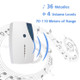 Waterproof LED Wireless Doorbell Remote Control Door Bell with 36 Tune Chimes Songs