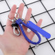 Scooter Beer Bottle Opener with Keychain Pendant Multifunctional Small Toy, Color:Blue Rope Button +Blue Skateboard