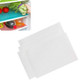 4 PCS / Set Environmentally Friendly Waterproof Washable Antibacterial Antifouling Refrigerator Mat, Color:Transparent White