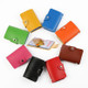 3 PCS Upgraded Version Card Bag Business Card Transparent Protective Cover Color Storage Card Holder, Specification:24 Card Slots(Orange)