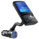 BC-43 Bluetooth Car Kit FM Transmitter Car 2 USB Charger with LED Display, Support Handsfree Function & TF Card