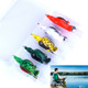 HENGJIA Small Flying Fish Turtle Sequins Lures Boxed 5cm/12.6g Sea Fishing Lures Bait Bionic Kit