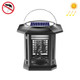Outdoor Solar Waterproof Mosquito Lamp Mosquito Repellent, Color:TM02 Black