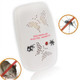 Ultrasonic Electronics Insecticide with Two Steps of Adjustable, White (EU Plug)