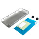 3 In 1 Protective case for Nintendo switch Lite Game Accessories(Clear Black)