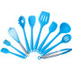 kn7050 10 in 1 Silicone Kitchen Tool Set(Blue)