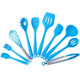 kn7050 10 in 1 Silicone Kitchen Tool Set(Blue)
