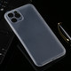 For iPhone 11 Pro Ultra-thin Frosted PP Case(Transparent)