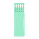 4 in 1 Ear Cleaning Cosmetic Silicone Buds Double-headed Recycling Cleaning Makeup Swabs Sticks(Green)