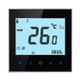BHT-1000-GA-WIFI 3A Load Water Heating Type Touch LCD Digital WiFi Heating Room Thermostat, Display Clock / Temperature / Periods / Time / Week / Heat etc.(Black)