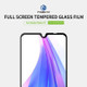 For Xiaomi RedMi Note 8T PINWUYO 9H 2.5D Full Screen Tempered Glass Film(Black)