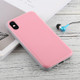 GOOSPERY Sky Slide Bumper TPU + PC Case for iPhone XS Max, with Card Slot(Pink)