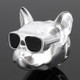 Dog Head Shape Universal Car Air Outlet Aromatherapy(Silver)